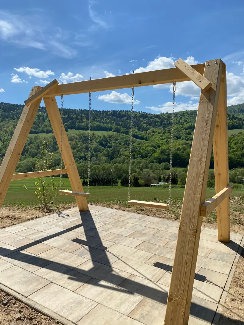 Glamping pod Hradom